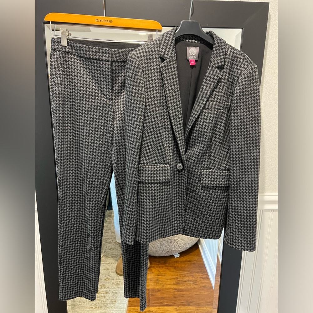 Vince Camuto Houndstooth Suit
